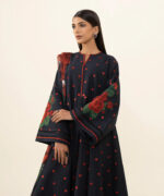 3PC UNSTITCHED DHANAK SUIT - SW341 - Image 3