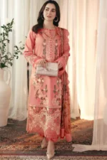3PC EMBROIDED DHANAK - SW619