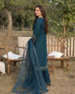 3PC DHANAK EMBROIDERED SUIT - SW635 - Image 5