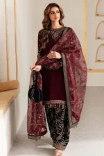 Embroidered Velvet Formal -SW102 - Image 5