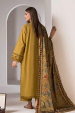3PC EMBROIDERED DHANAK - SW614 - Image 2