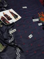 3PC UNSTITCHED DHANAK SUIT - BG341 - Image 2