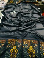 3PC EMBROIDERED DHANAK SUIT - SW637 - Image 6