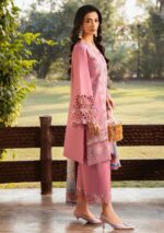 Bin Ilyas Embroidered Dhanak Suit - SW809 - Image 2
