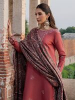 Izel PREMIUM DHANAK EMBROIDERED SUIT SW-829 - Image 4