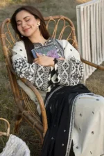 3 PC EMBROIDERED LAWN SUIT - BG847