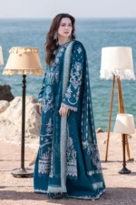 3 PC UNSTITCHED EMBROIDERED LAWN - BG853 - Image 3